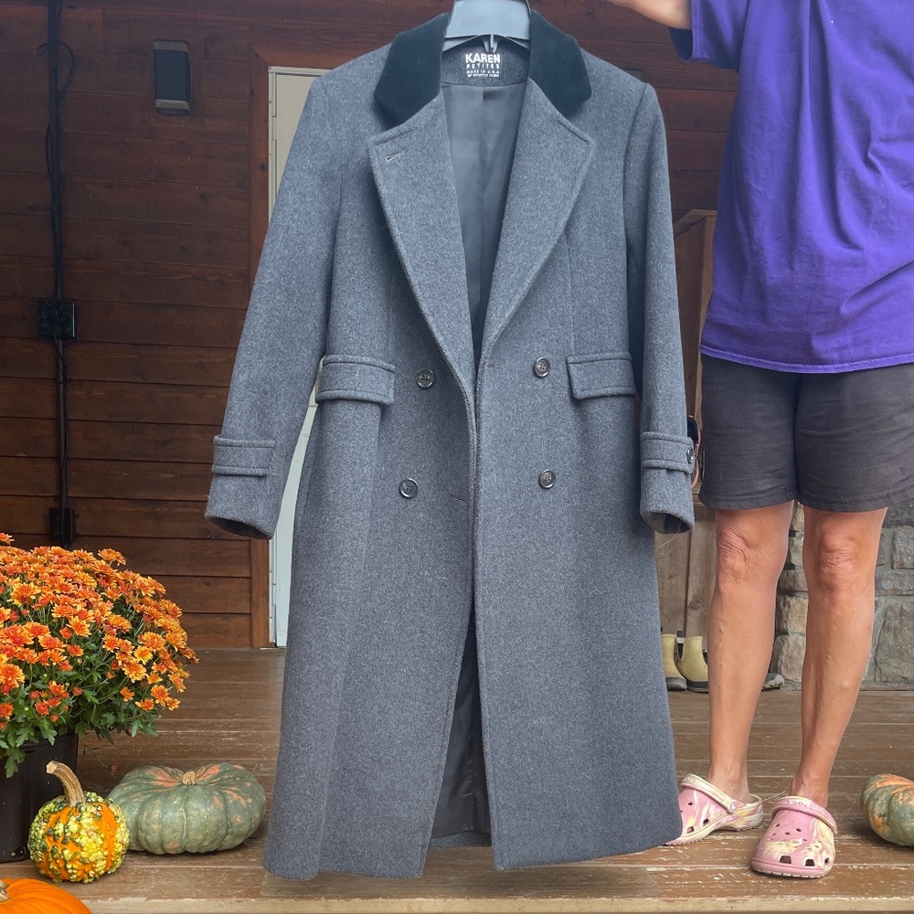 Long Wool Ladies Overcoat